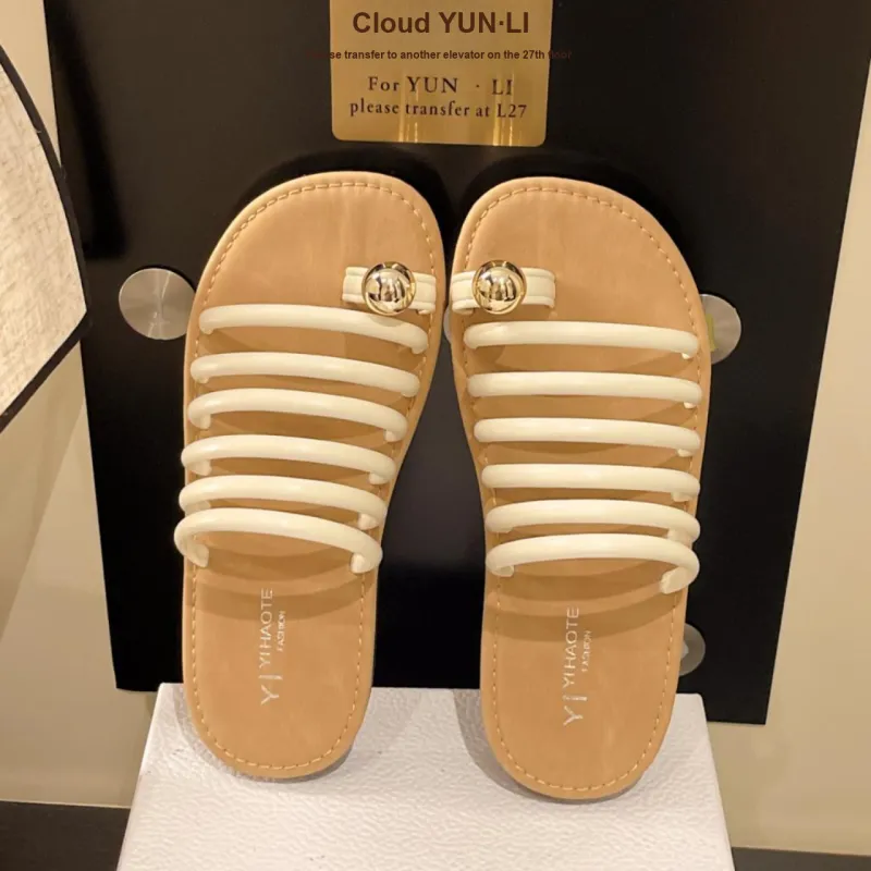 WUJI Slip Resistant Abrasion Resistant Cushioning Slide Slippers Women's-9