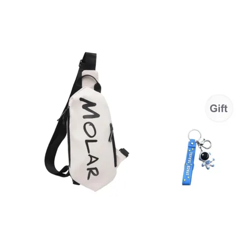 GOBLIN SHARKS 1759 Nylon Sling Bag Unisex White/Black/Gray/Green/Planet Black/Planet White