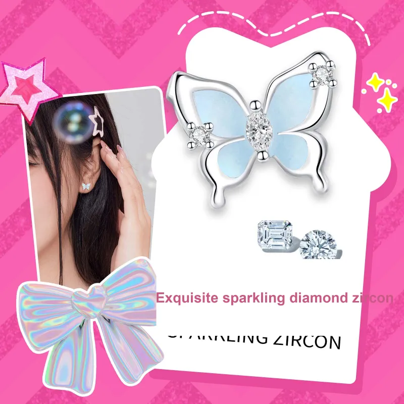 Barbie Alloy Stud Earrings Women's-7