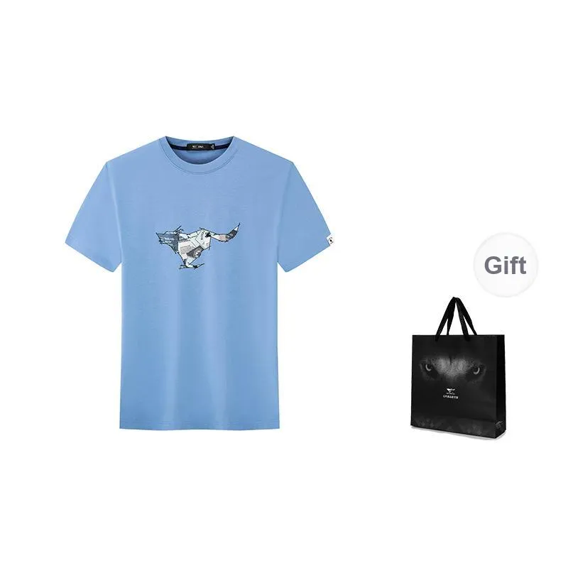 SEPTWOLVES Crew Neck Pullover T Shirt Men's-2