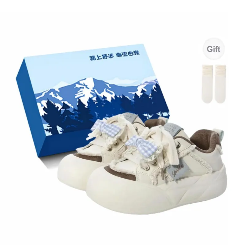 Fawn Miri Anti Slip Wear Resistant Low Top Skateboard Shoes Women's-11