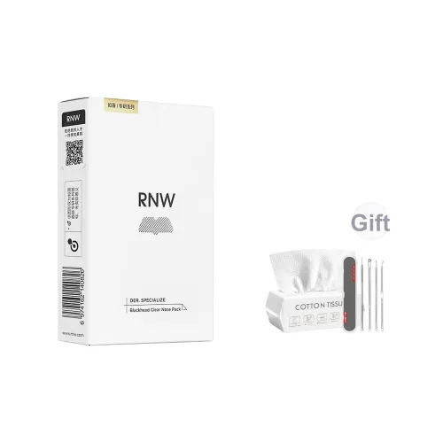 Носовые пластыри RNW для борьбы с акне удаления черных точек чистки и минимизации пор мягкий