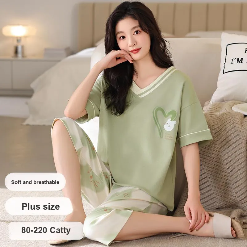 MADALLO Pajama Set Women's Yellow Green-3