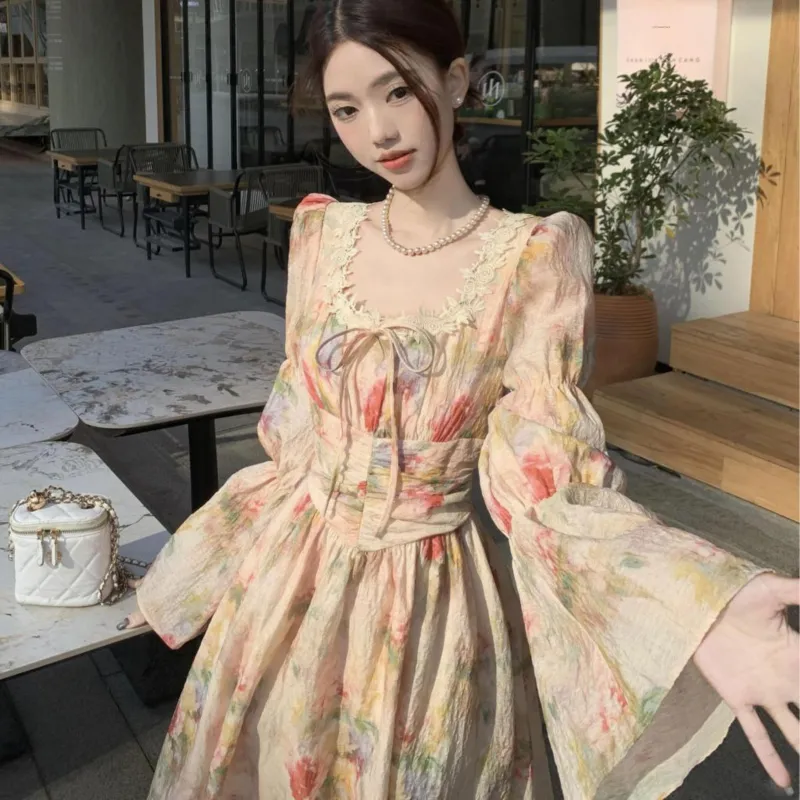 PUREIDOL Long Sleeved Dresses Women's-6