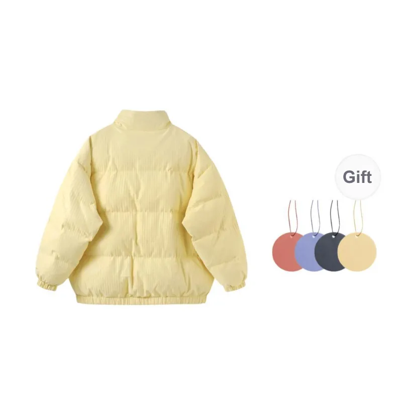 QISENYAR QSYRIS Puffer Jacket Women's Light Yellow-1
