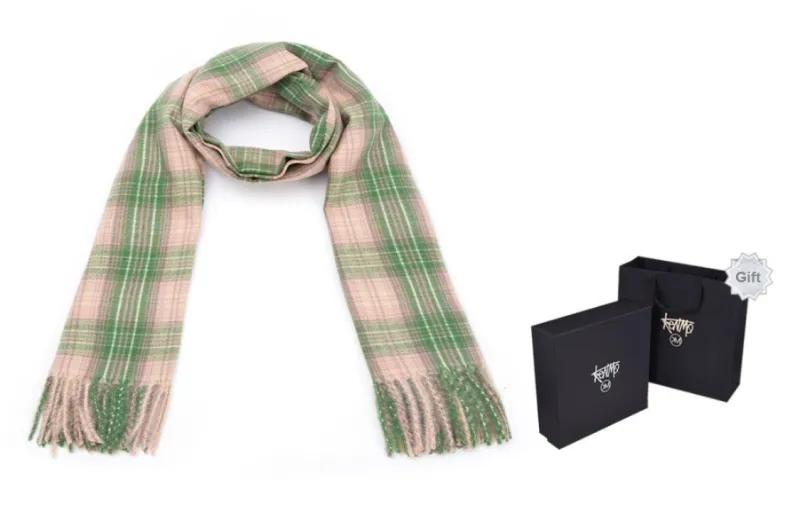 KENMO Knit Scarves Unisex-17