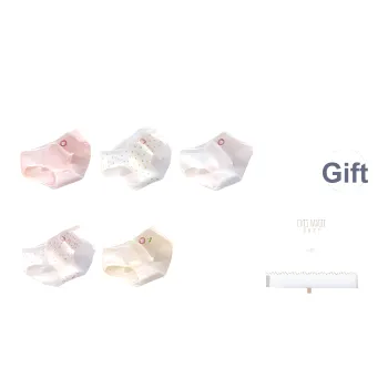 XIA.WA.ZHI.XIU Underpants Women's Shopping Bag 5 Pack