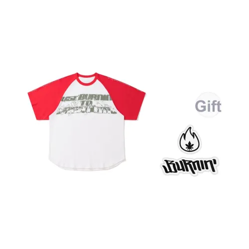 BURNIN Короткий рукав T-рубашки Унисекс