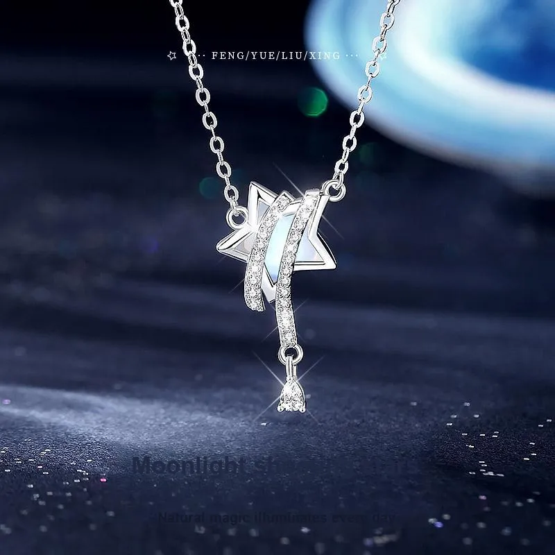 R Z Y S925 Silver Necklaces Women's-1