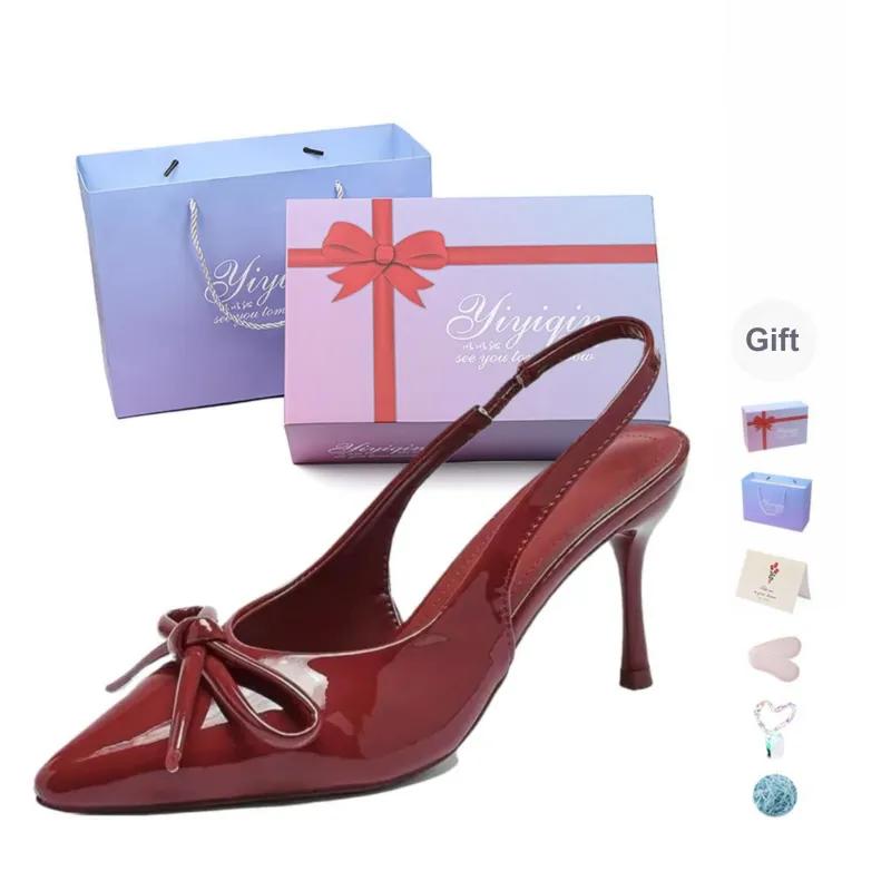 Take The Qin Slim Heel High Heels Women's-11
