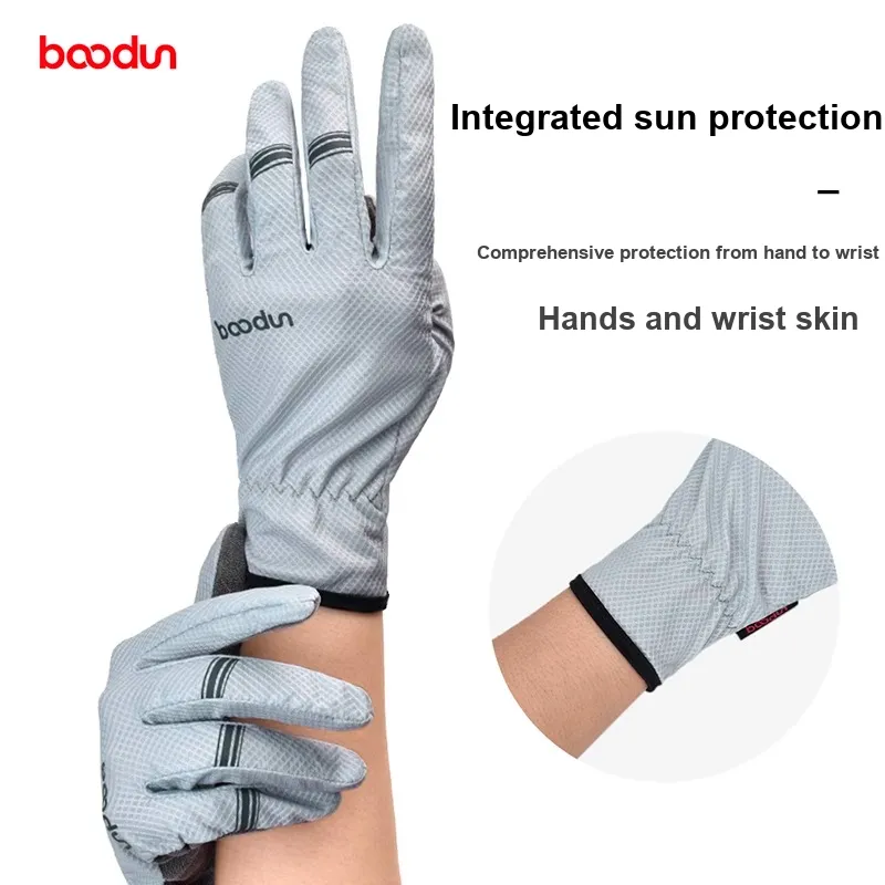 BOODUN Riding Equipment Cycling Glove Outdoor Cycling Mountaineering Sports Unisex Jacquard Mesh-5