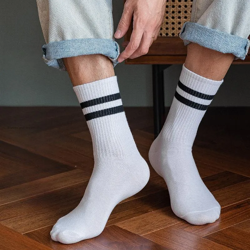 PLANDOO Mid Calf Socks Unisex 5 Pack-1