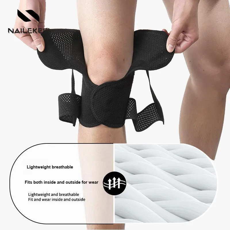 NAILEKESI Knee Pads Polyester Running Fitness Unisex-16