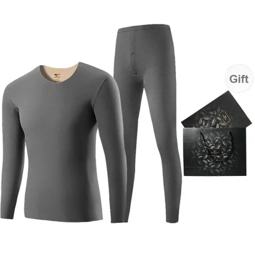 SEPTWOLVES Thermal Set Men's Gift Box Set+Shopping Bag