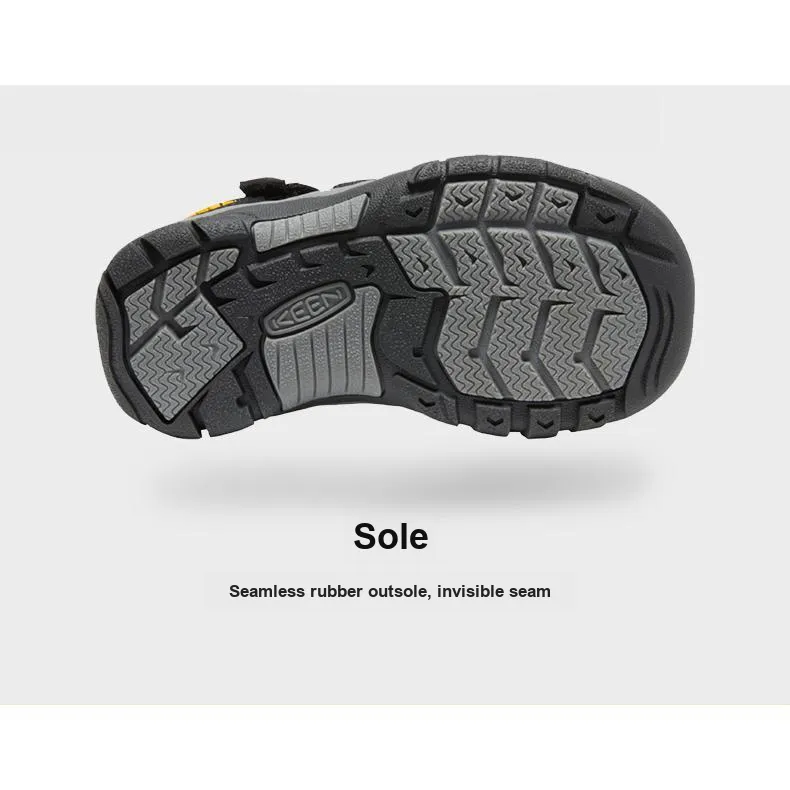 KEEN Newport H2 Low Top Kids' Outdoor Shoes Black Teenagers-4