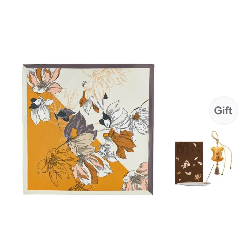 WENSLI Silk Scarves Unisex-14
