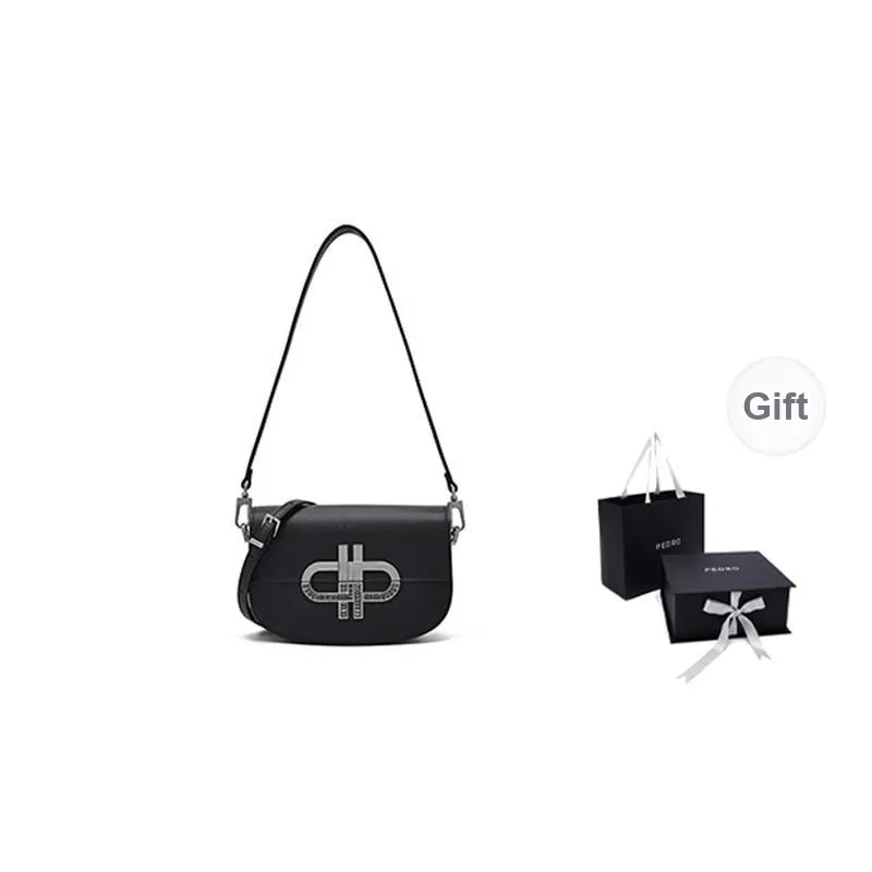 PEDRO Cow Leather And Microfiber Shoulder Bag Women's-0