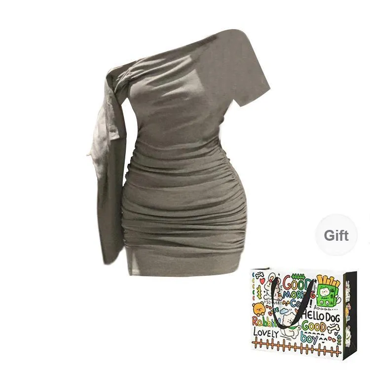 ZVJH Short Sleeved Dress Women's-16