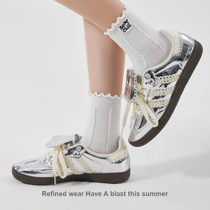 JIAZINI Mid Calf Socks Women's Combo Set-10