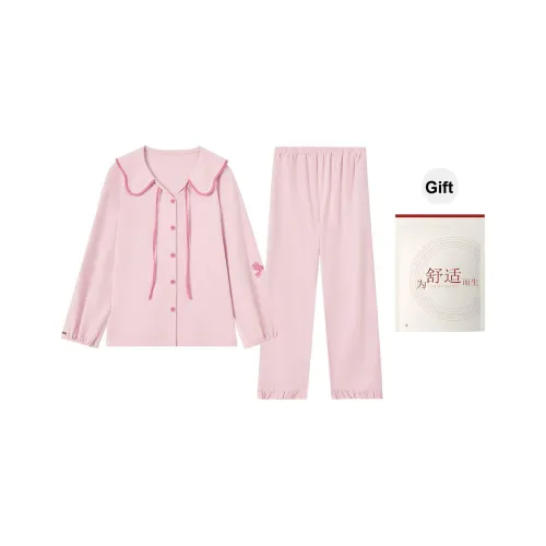 Red Beans At Home Пижамный комплект женский розовый