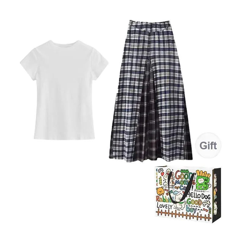 DEDY Two Piece Skirt Sets Women's-5