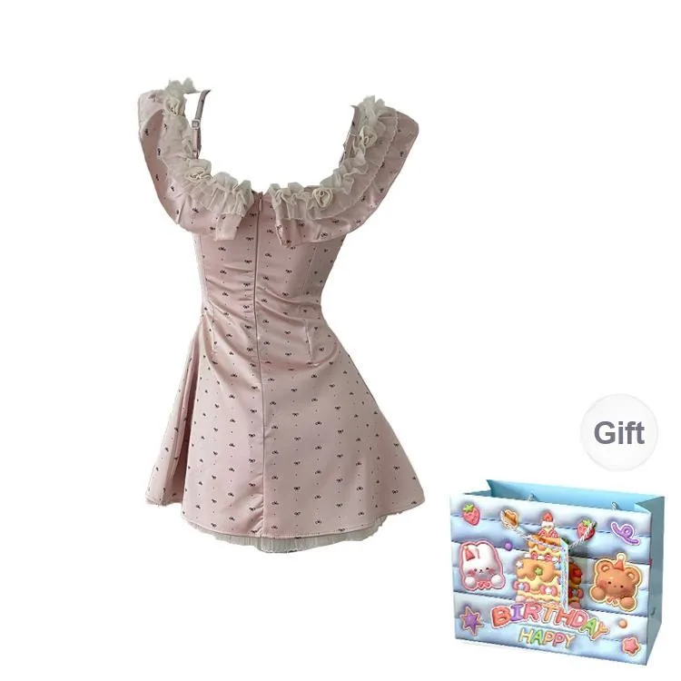 Gentle Welcome Slip Dress Women's Pink-1