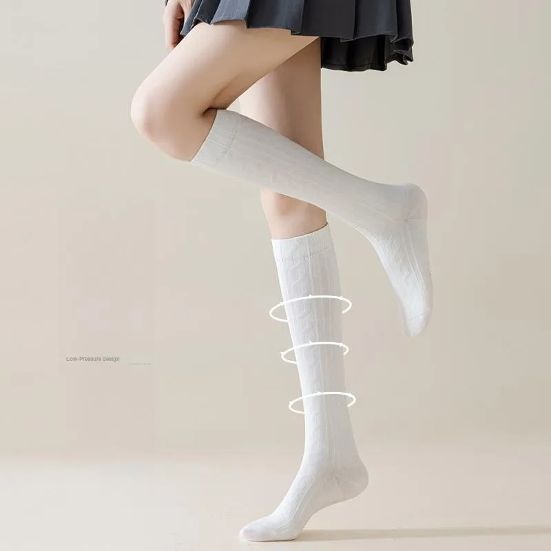 JIAZINI Knee High Socks Women's 4 Pack-16