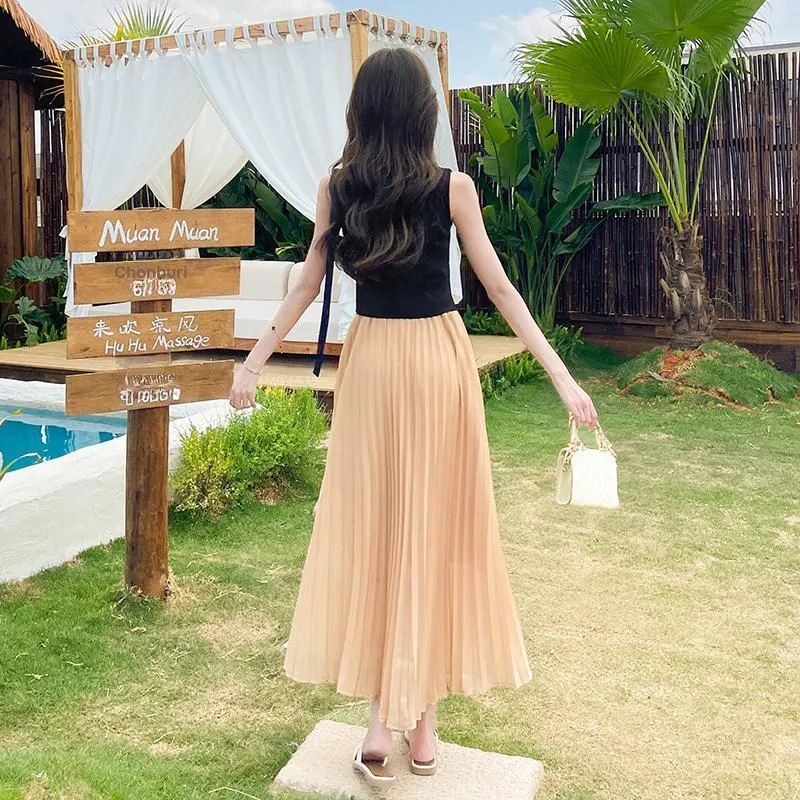 TWOPLUMGIRLS Two Piece Skirt Sets Women's-5