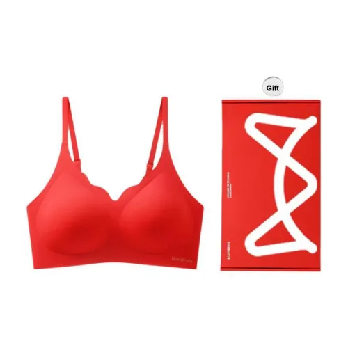 MIIOW Бюстгальтер Женский Набор в Коробке Красный