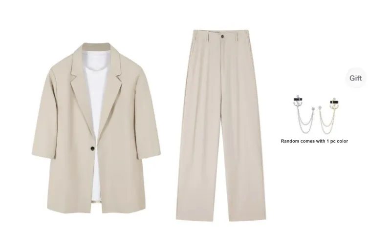 Aolx Business Suits Unisex-4