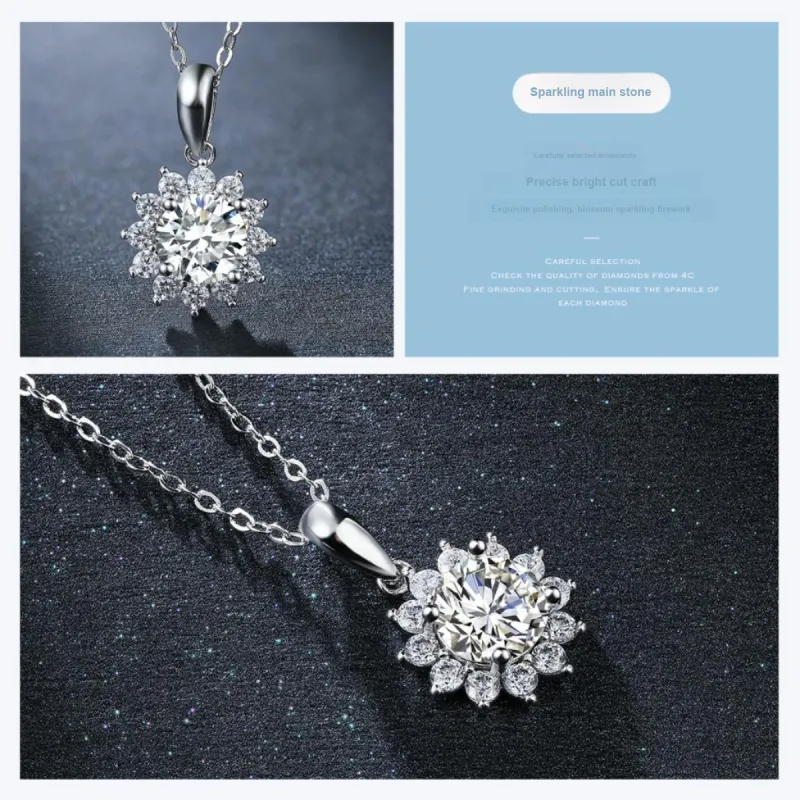 PEARL QUEEN S925 Silver Necklaces Women's-2