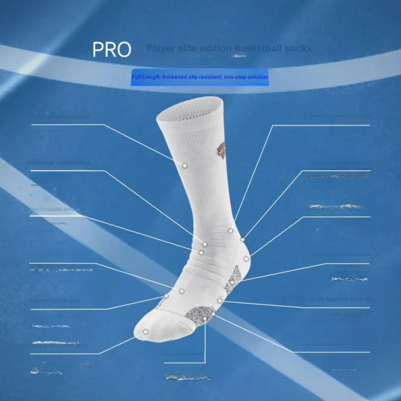 I.t.b Basketball Socks Men's 4 Pack-5
