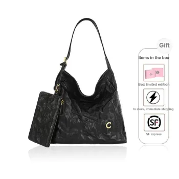 CASSILE Vegetable Tanned Sheepskin Shoulder Bag Regular Women's Truffle Black