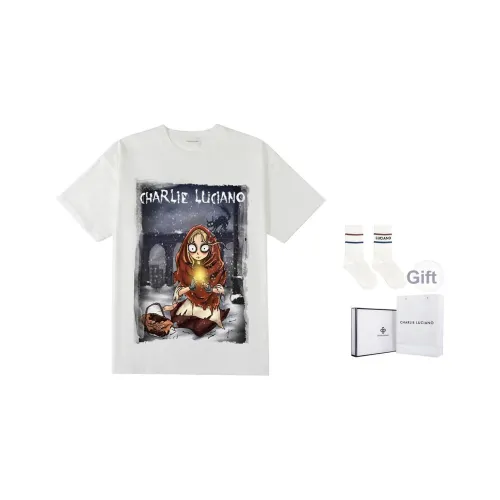 Charlie Luciano T-Shirt Унисекс Белый