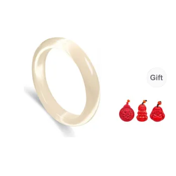 MUGONGZI Glass Cat Eye Bangles Women's