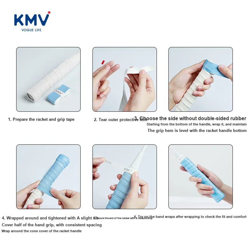 KMV Badminton Grip Tape Polyurethane Thin-3
