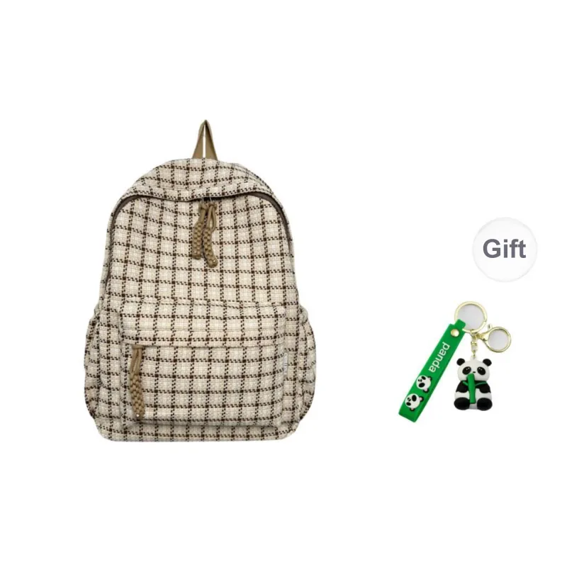 URBAN FOREST Nylon Backpack Tubas Unisex Green/Pink/Red/Yellow/Khaki-23