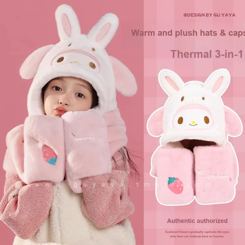 Sanrio Polyester Hoods & Plush Hats Kids'-2