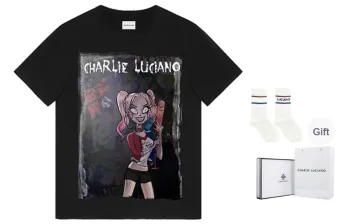 Charlie Luciano T Shirt Unisex Black
