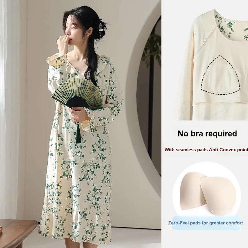 Lan Miao Long Sleeved Dress Women's Emerald Green-2