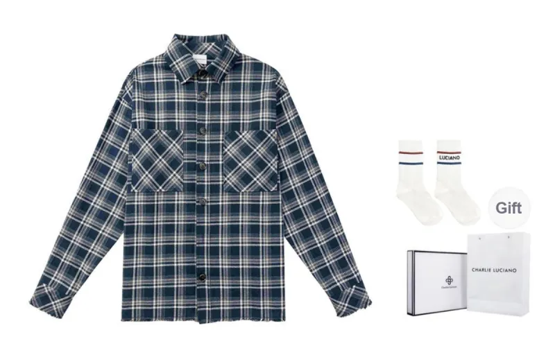 Charlie Luciano Shirt Unisex Dark Blue-4
