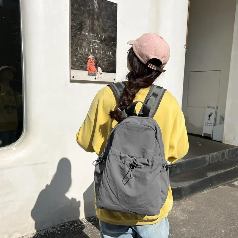 Single Warehouse Nylon Backpack Regular Unisex Multicolor-16