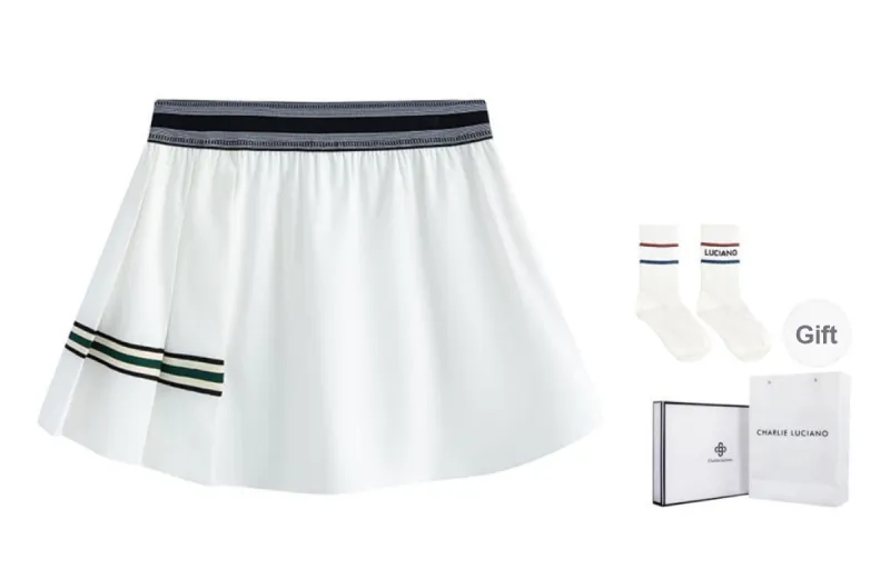 Charlie Luciano Casual Short Skirts Women's White-1