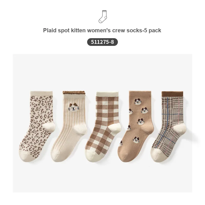 Caramella Women's Mid Calf Socks-5