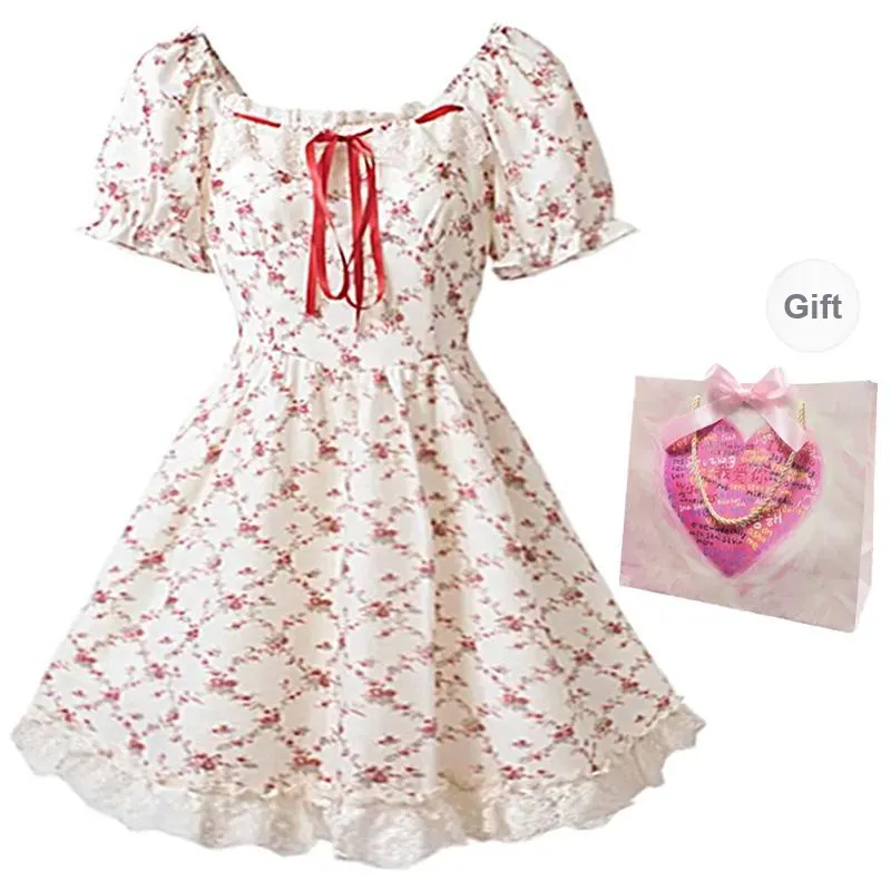 Peaches Peaches Short Sleeved Dress Women's-8