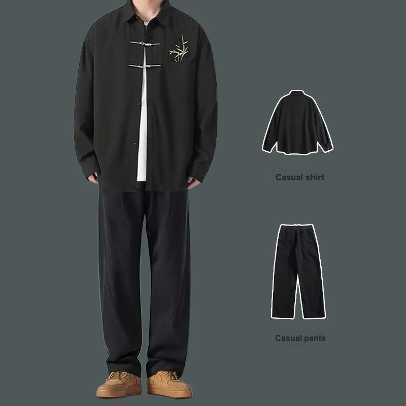 OPOX Shirt Matching Sets Unisex-2