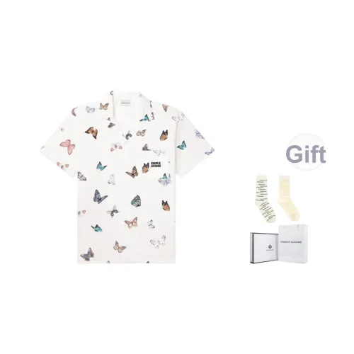 Charlie Luciano Рубашка Унисекс Белый