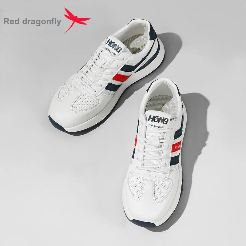 RED DRAGONFLY Men's Casual Shoes Men's Comfortable Low Top Round Tip-14