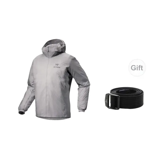 Arcteryx Atom Series Puffer Jackets Men Mysterious Grey+Belts