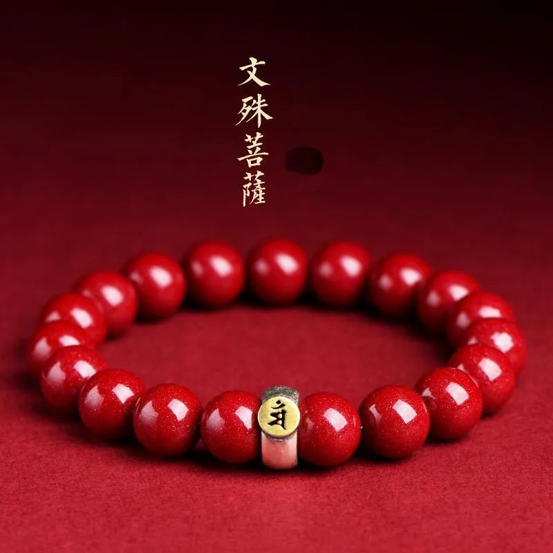 YANFEI Cinnabar Bracelets Women's-8